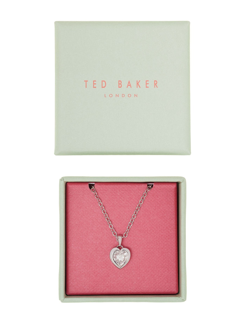 Ted Baker crystal heart pendant necklace, UK version