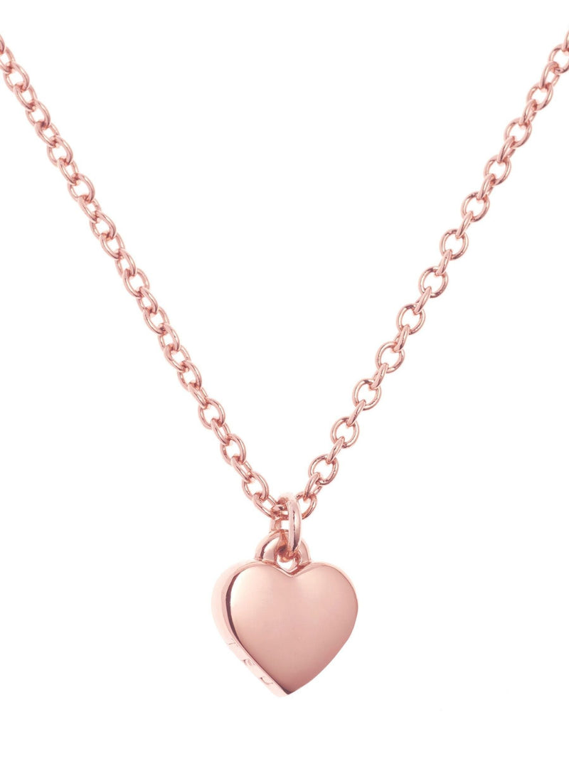 Ted Baker Heart Pendant Necklace Rose Gold Tone 42-47cm (British brand)