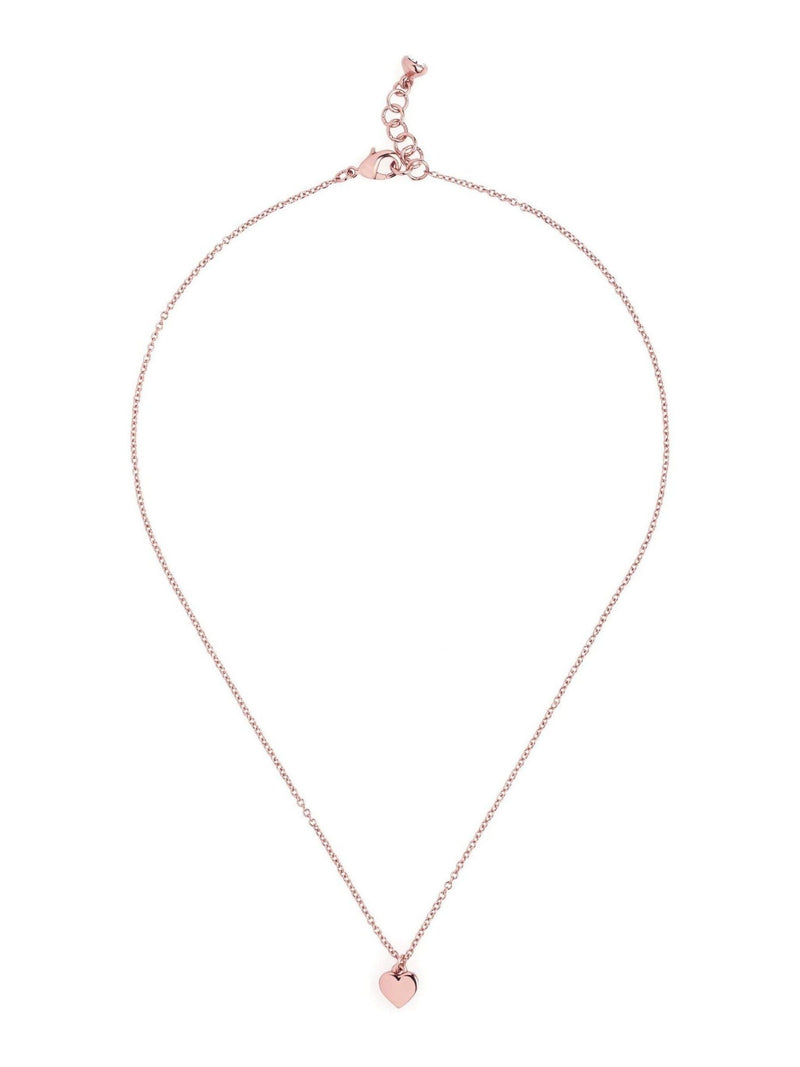 Ted Baker Heart Pendant Necklace Rose Gold Tone 42-47cm (British brand)