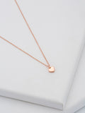 Ted Baker Heart Pendant Necklace Rose Gold Tone 42-47cm (British brand)