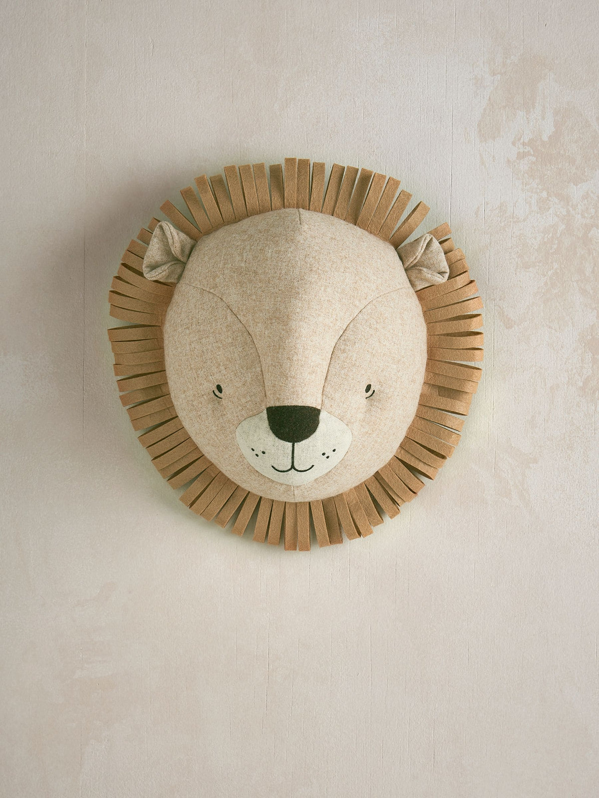 Mamas & Papas Brown Born To Be Wild Lion Wall Lion Head