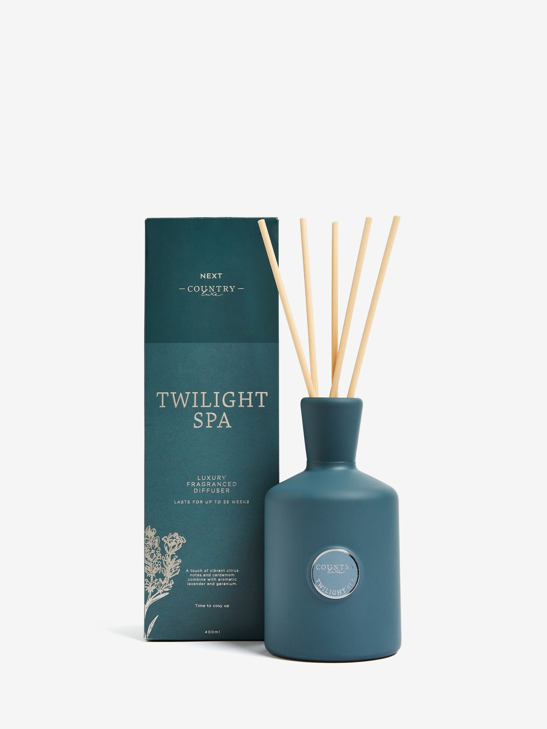 Country Luxe lavender and cardamom diffuser 400ml - British product