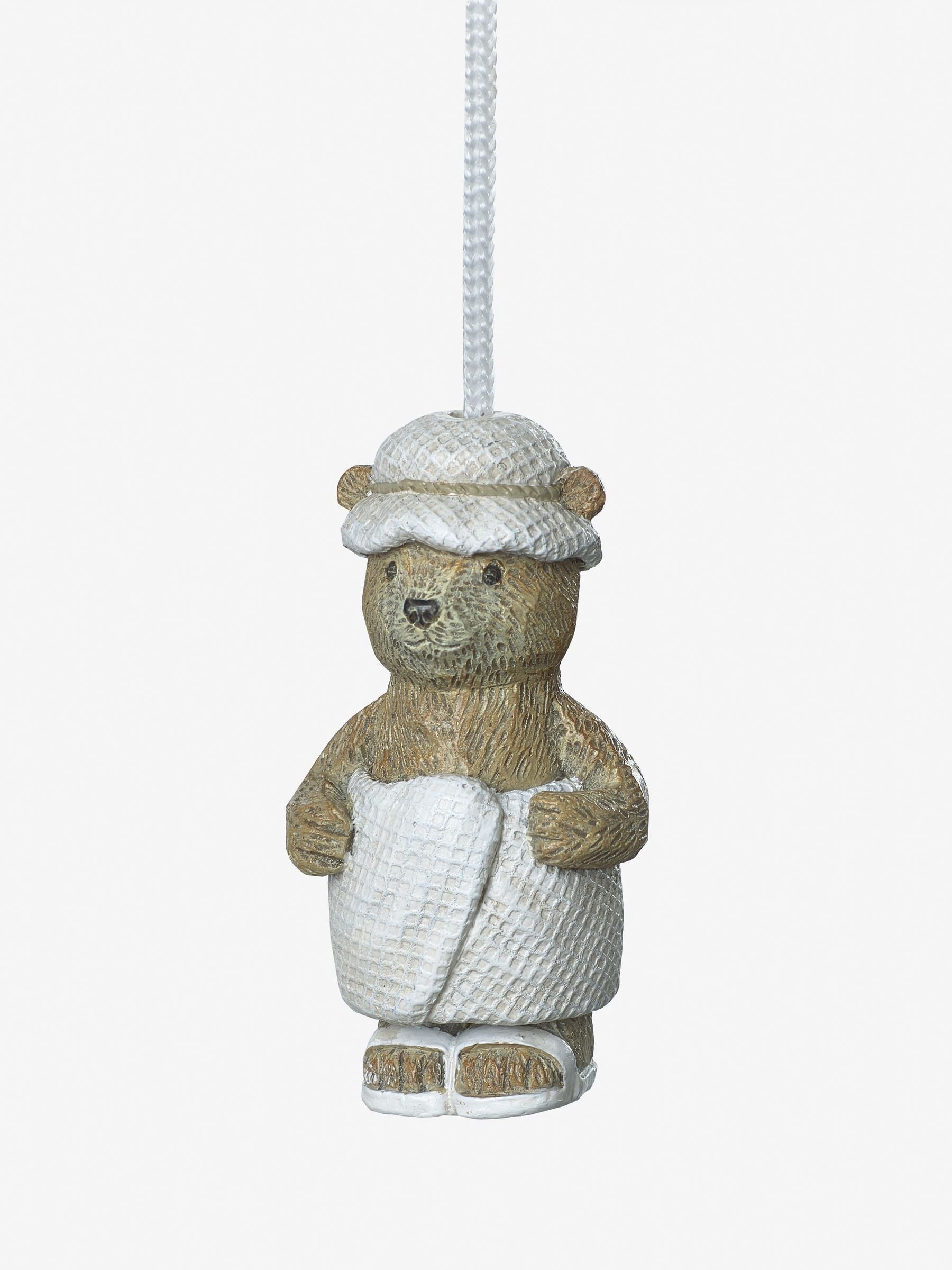 Natural Bertie Bear light pull, imported from the UK