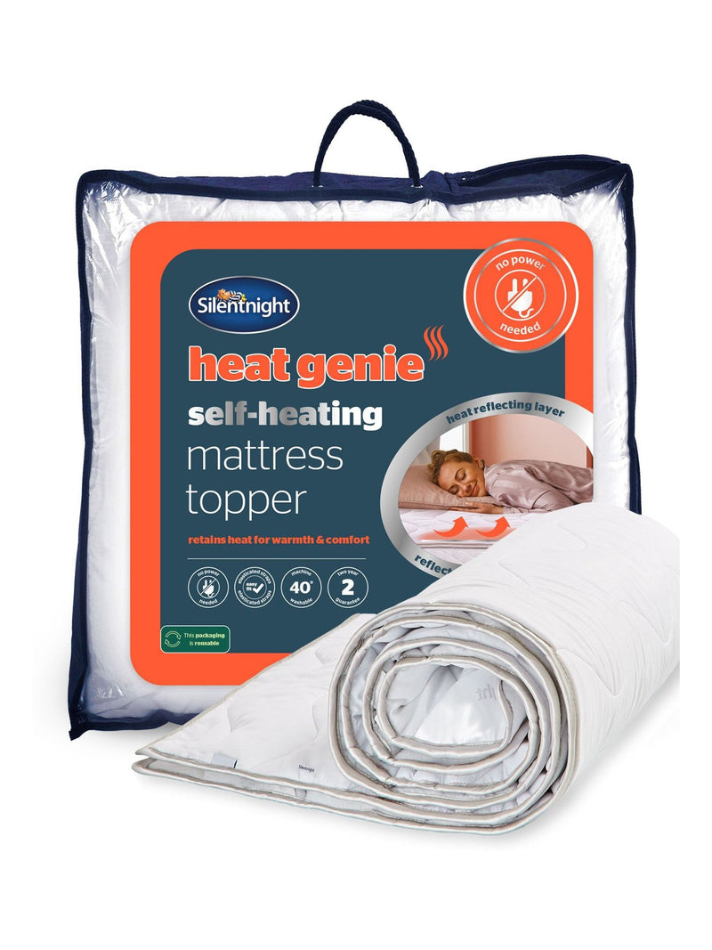 Silentnight White Self Heating Mattress Topper (British brand)