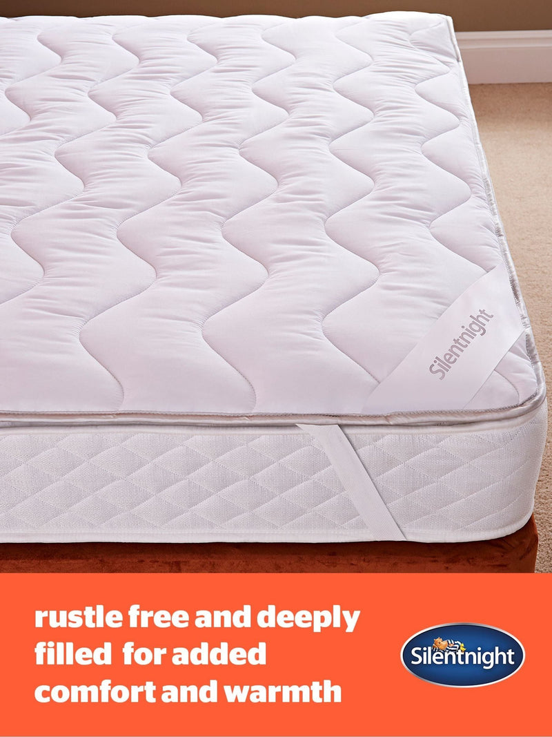 Silentnight White Self Heating Mattress Topper (British brand)