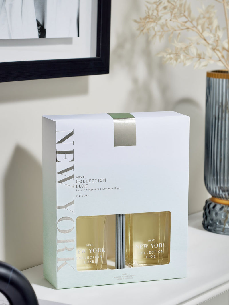 Collection Luxe reed diffuser set New York variant (imported from the UK)