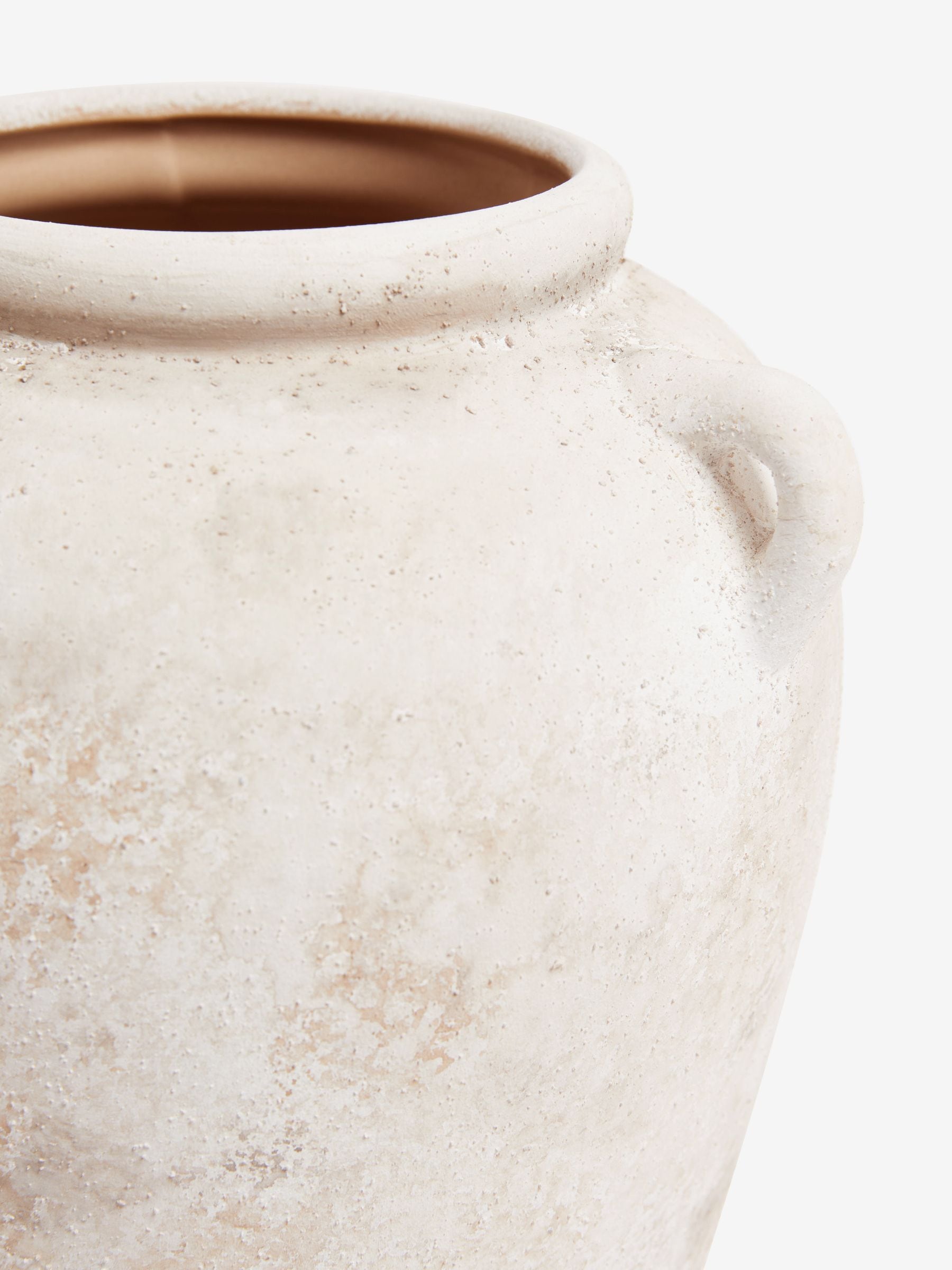 Ceramic Lydford medium textured flower vase, imported from the UK