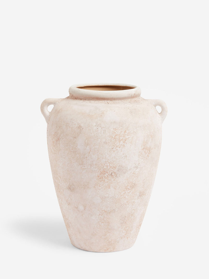 Ceramic Lydford medium textured flower vase, imported from the UK
