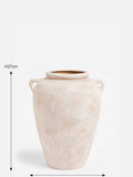 Ceramic Lydford medium textured flower vase, imported from the UK