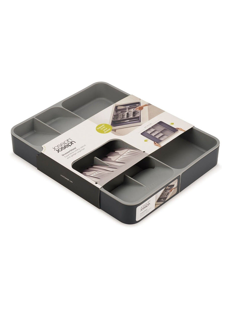 Joseph Joseph grey expanding cutlery tray 39.5cm, UK version