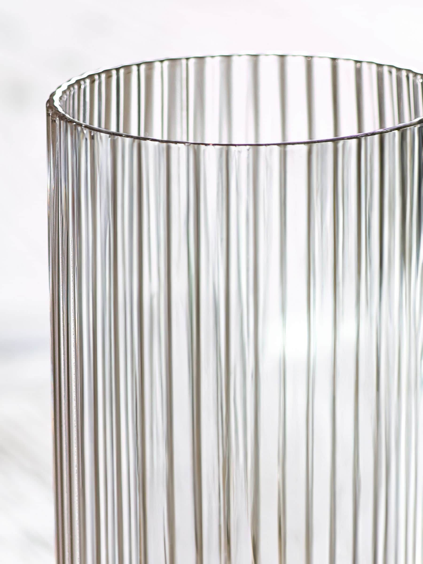 Hollis clear glass tumblers set of 4 - British product