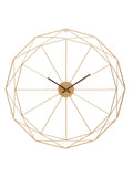 Fifty Five South Gold Genova metal wall clock 60cm - British product