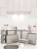 Wham Silver Baker Salt Roaster Tray 8 Piece Set (British brand)