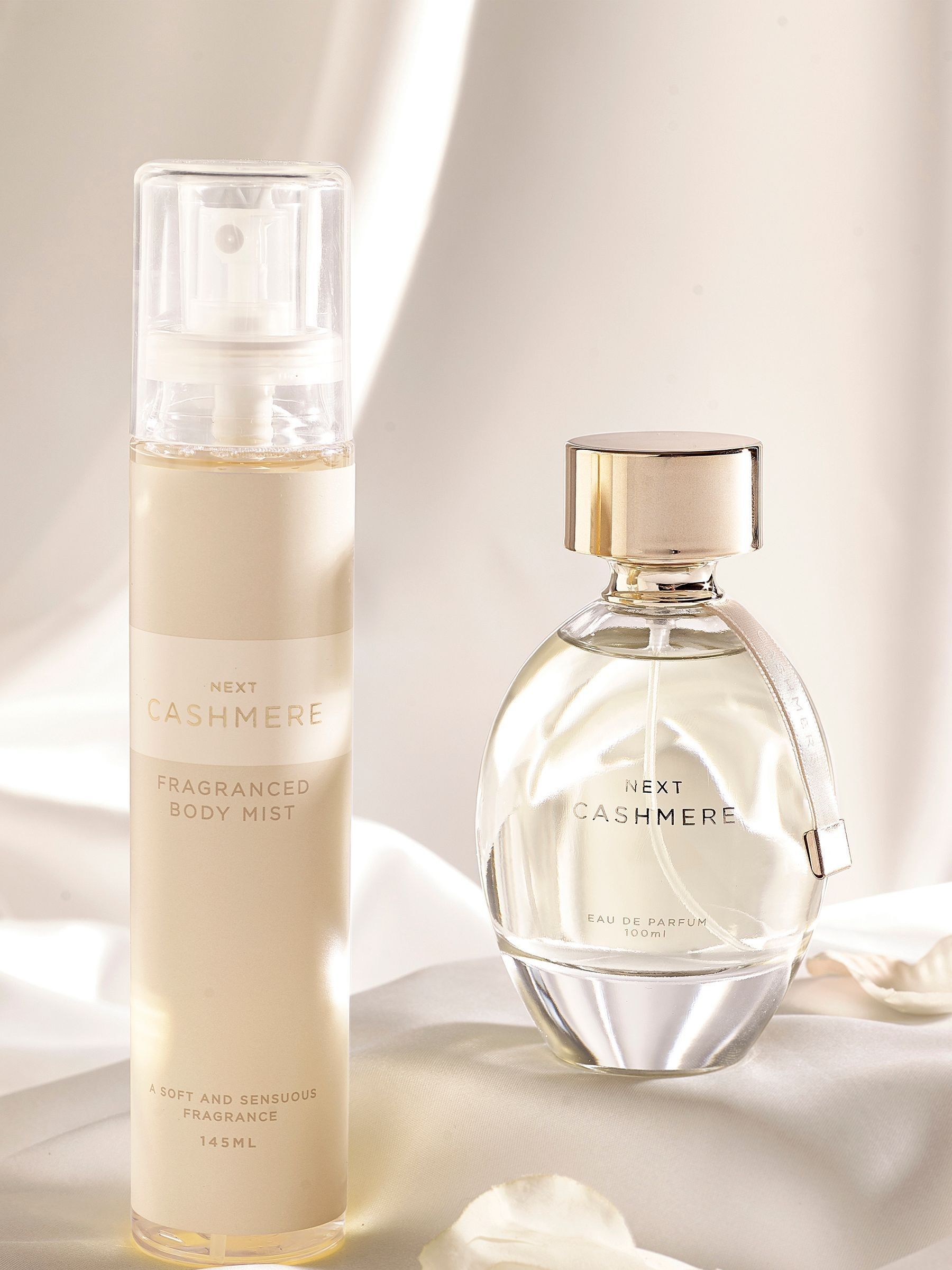 Cashmere perfume and body mist gift set 100ml & 145ml - British product