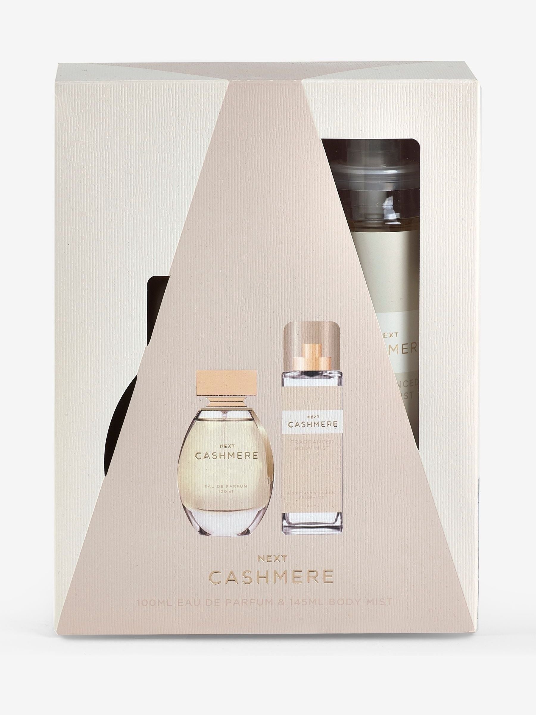 Cashmere perfume and body mist gift set 100ml & 145ml - British product