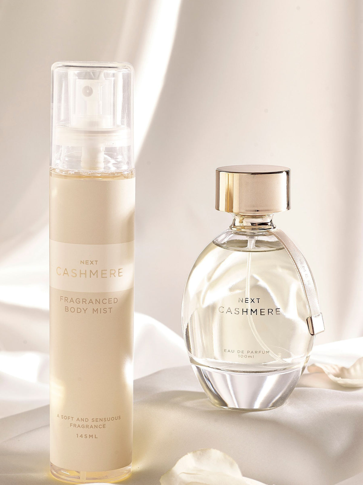 Cashmere perfume and body mist gift set 100ml & 145ml - British product