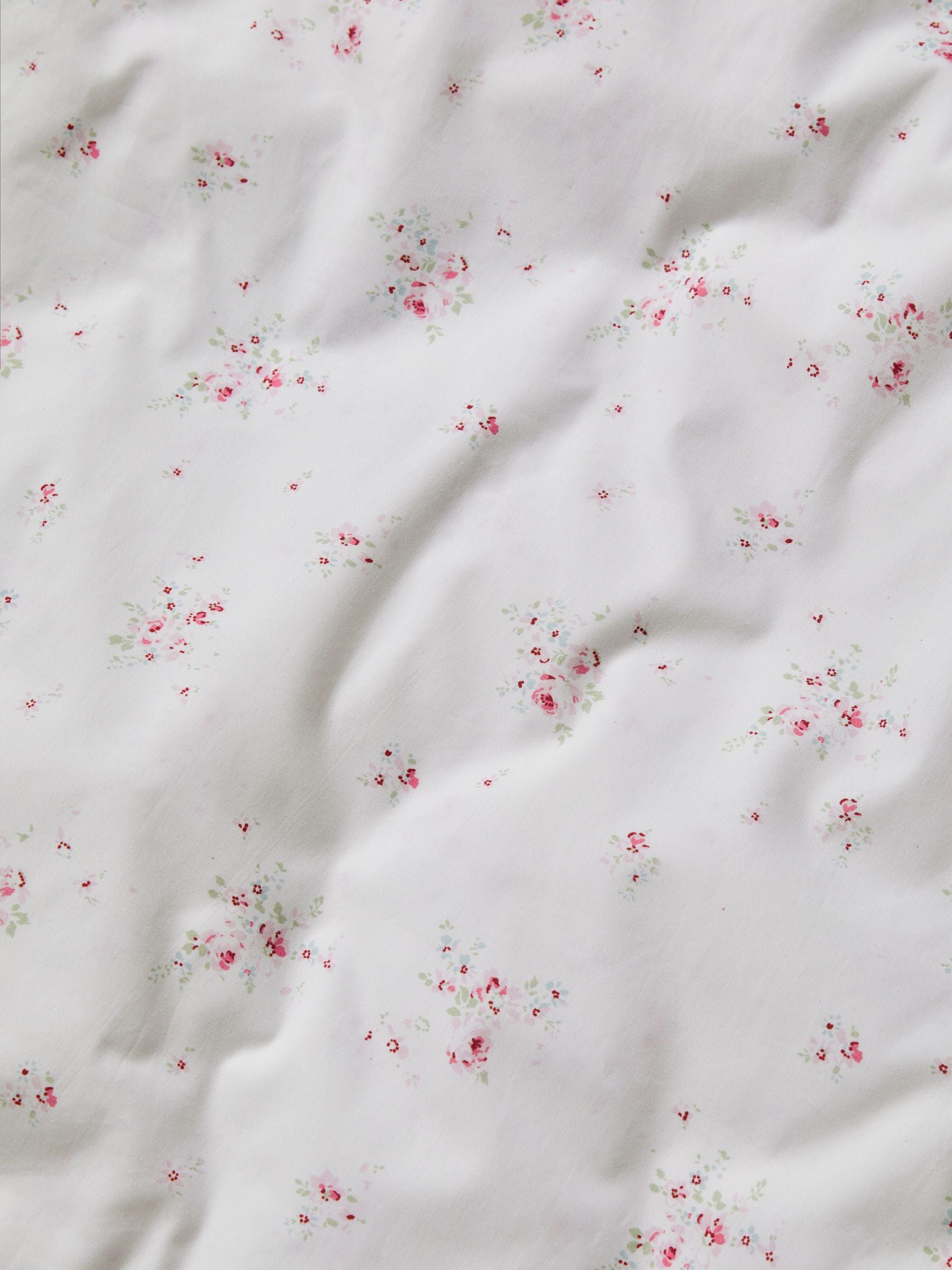 Shabby Chic Rosabelle Pink Print duvet cover set Single (British brand)