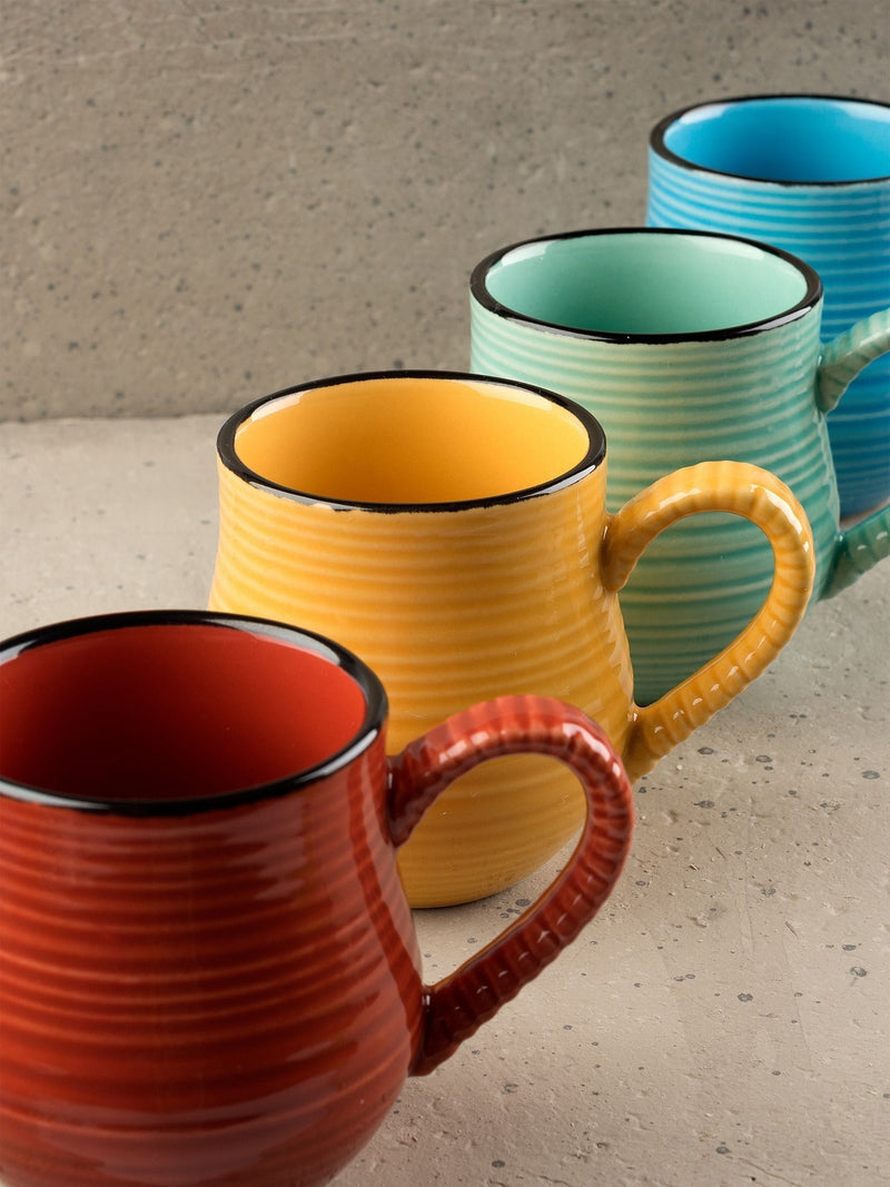 La Cafetière Brights Mysa espresso mugs set of 4, UK version