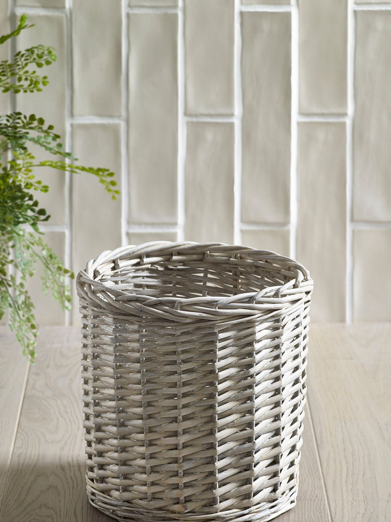 Natural Willow Waste Bin