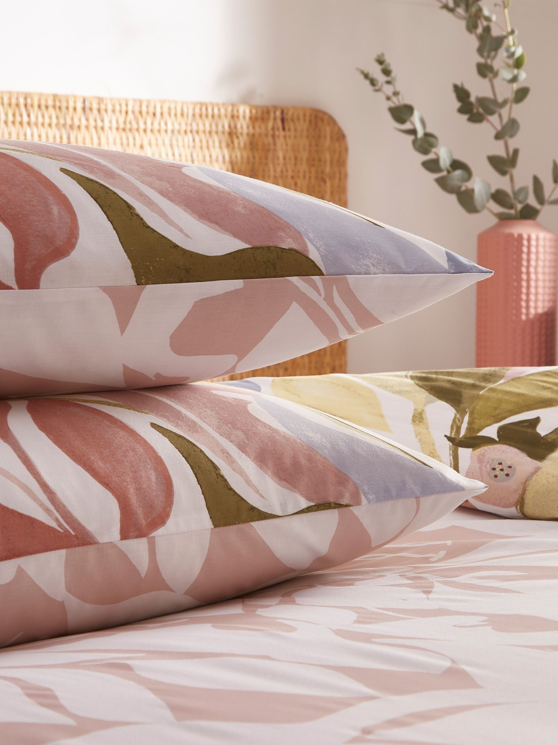 Furn plaster pink amarosa duvet cover set - British product