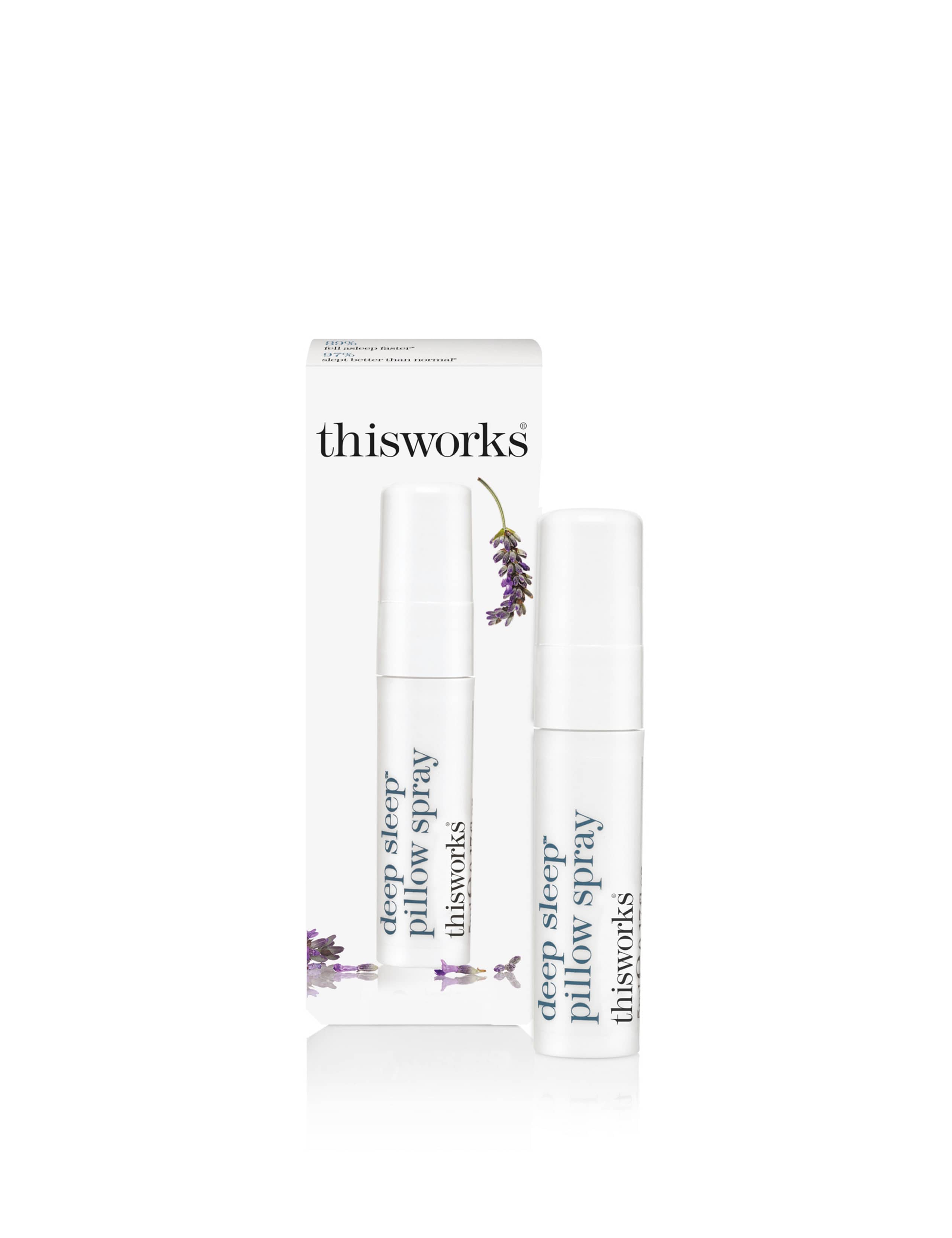 This Works deep sleep pillow spray with lavender blend 5ml - British product