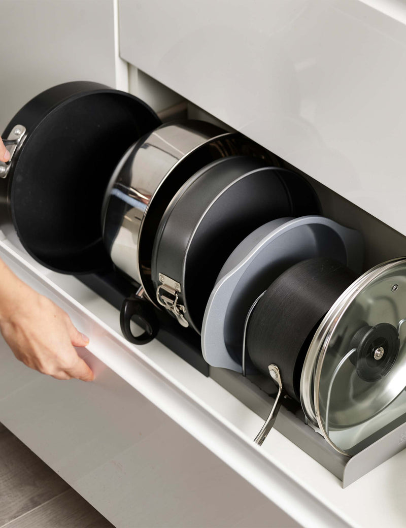 DrawerStore™ Expanding Cookware Organiser