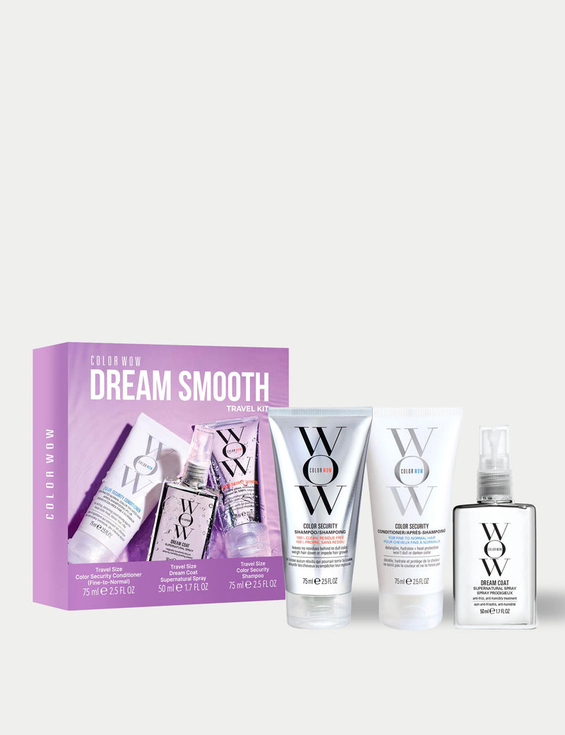 Dream Smooth hair care travel kit 2x75ml + 50ml - British product