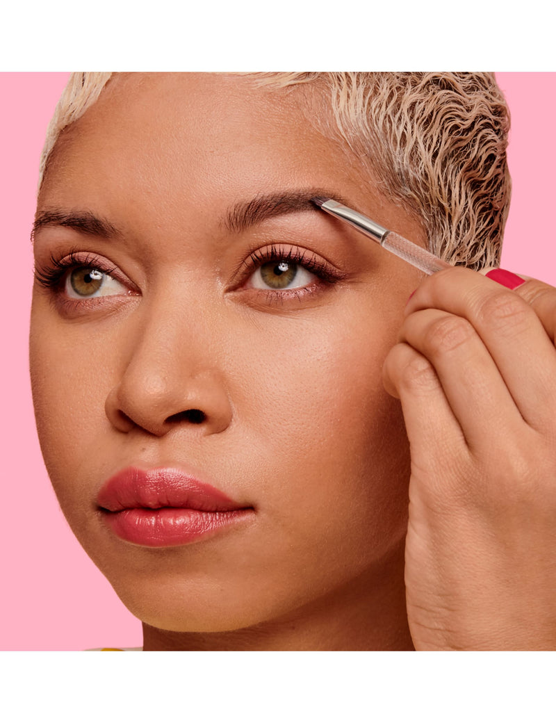 Dual-Ended Angled Eyebrow Brush - British product