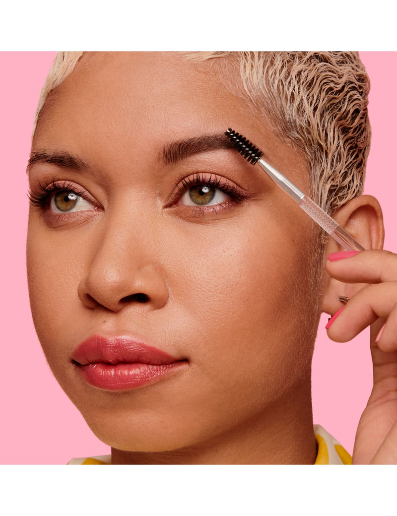 Dual-Ended Angled Eyebrow Brush - British product
