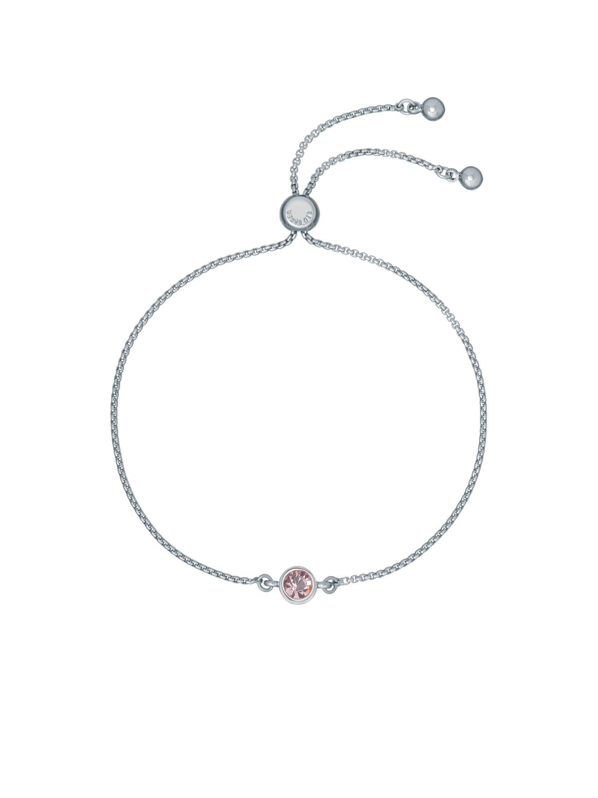 Ted Baker crystal drawstring bracelet vintage rose (British brand)
