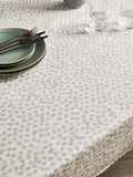 Grey Spot Wipe Clean Tablecloth