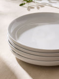 White Moderna side plates set of 4 (British brand)
