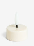 Set of 6 White LED Tea Light Unscented Candles