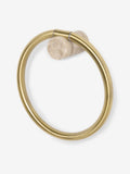 N. Premium gold marble large towel ring (British brand)