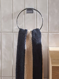 Moderna chrome towel rail ring - British product