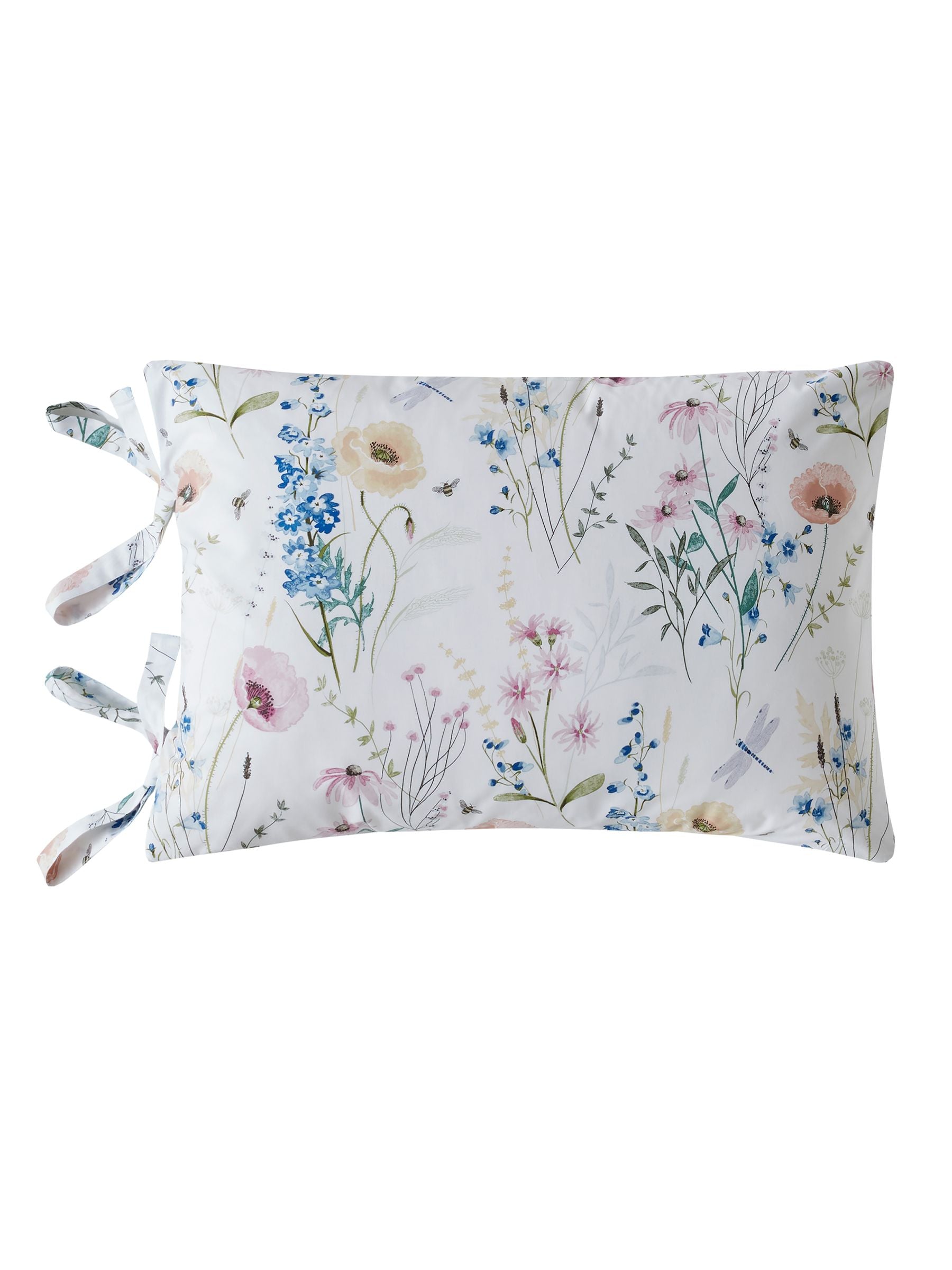 Laura Ashley blue Alford Meadow duvet cover set, UK version