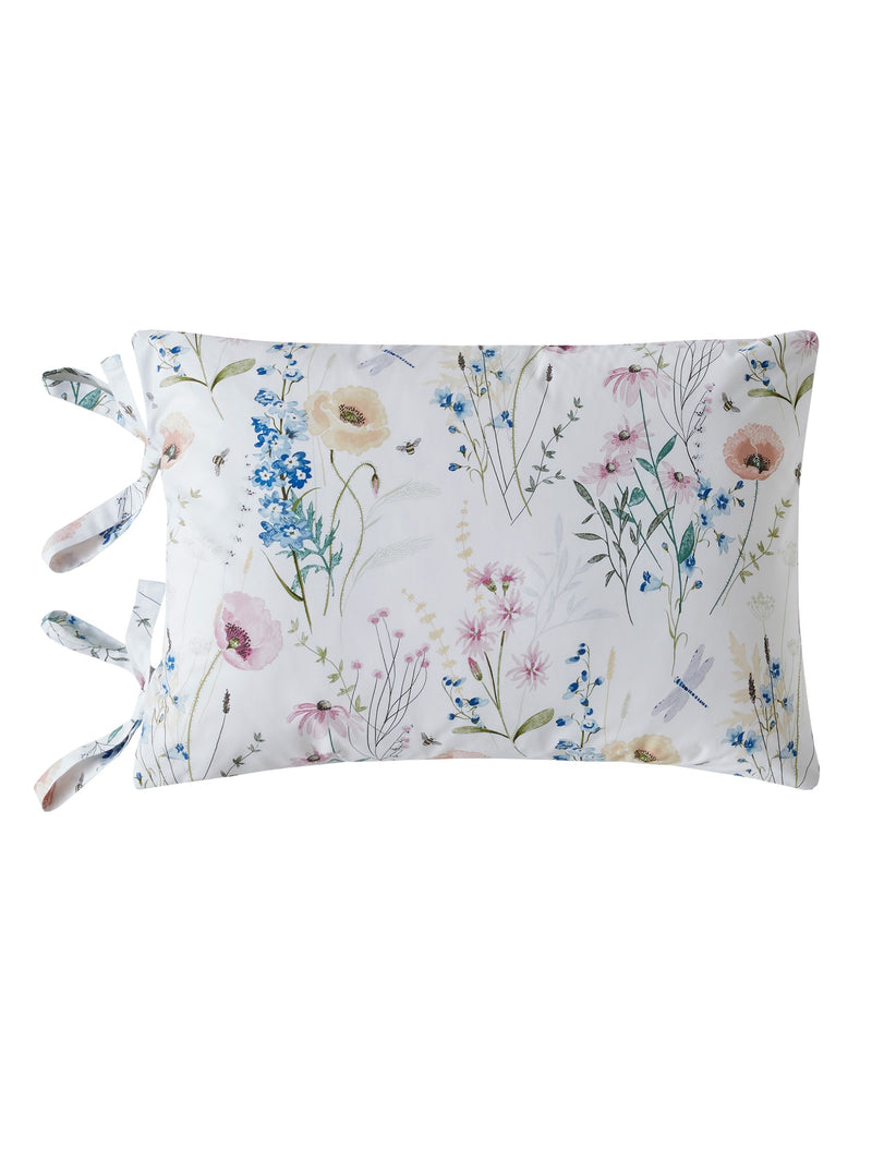Laura Ashley blue Alford Meadow duvet cover set, UK version