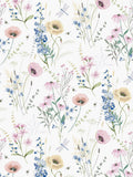 Laura Ashley blue Alford Meadow duvet cover set, UK version