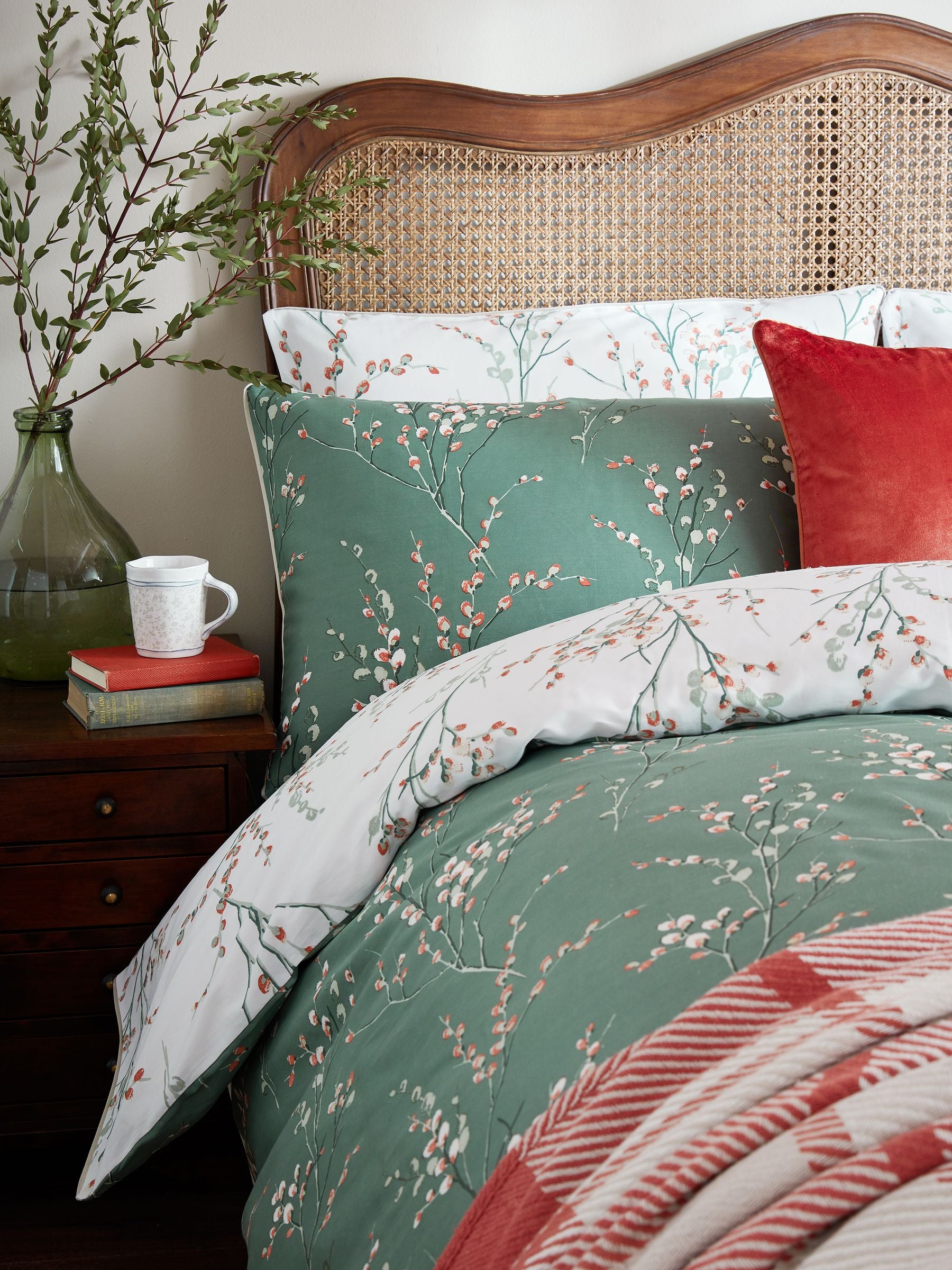 Laura Ashley Pussy Willow reversible duvet cover set, UK version