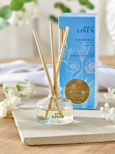 Pure Linen Marine & Gardenia Country Classic Reed Diffuser 40ml