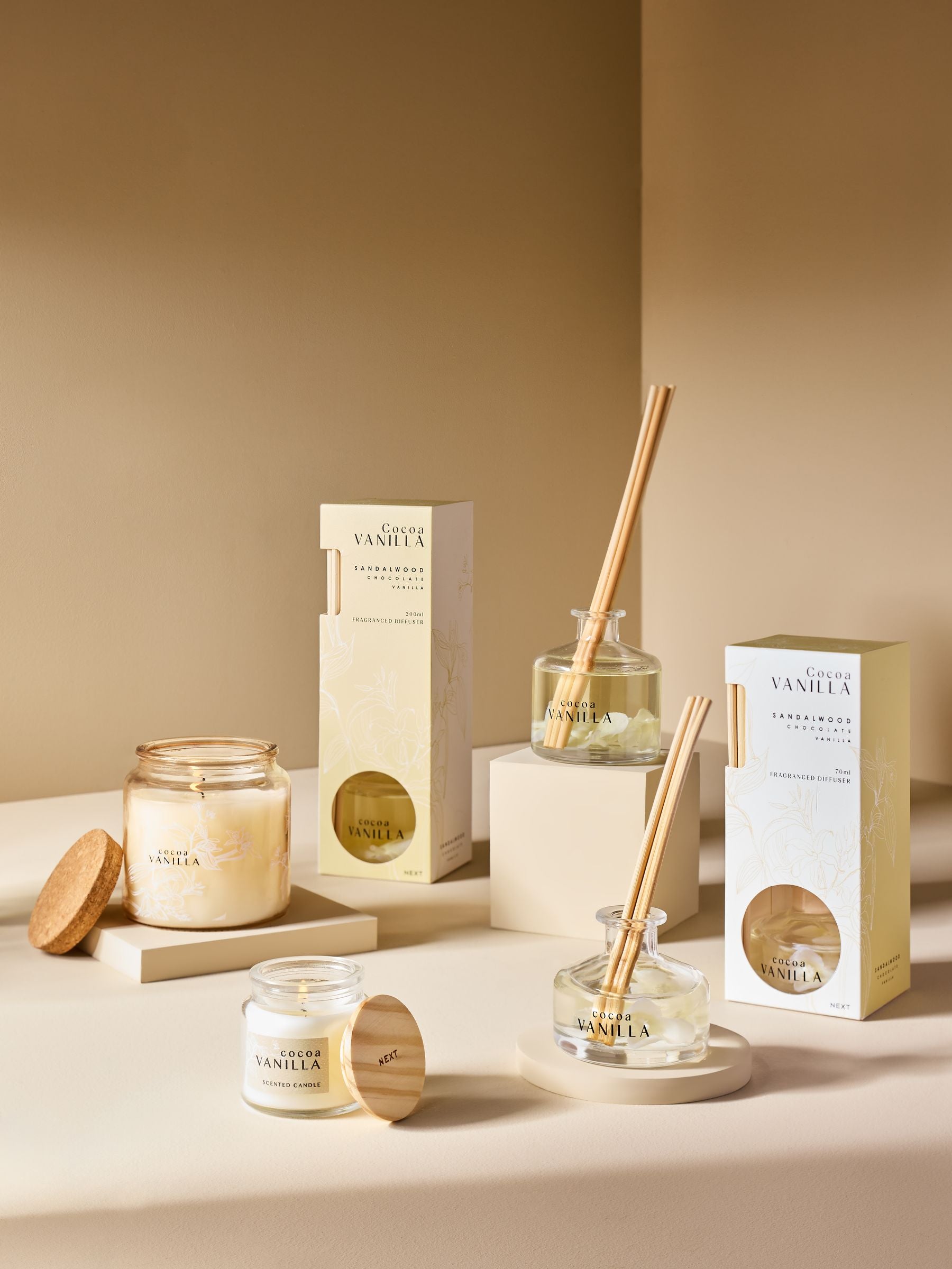 Vanilla and cocoa bean country classic 200ml diffuser (British brand)