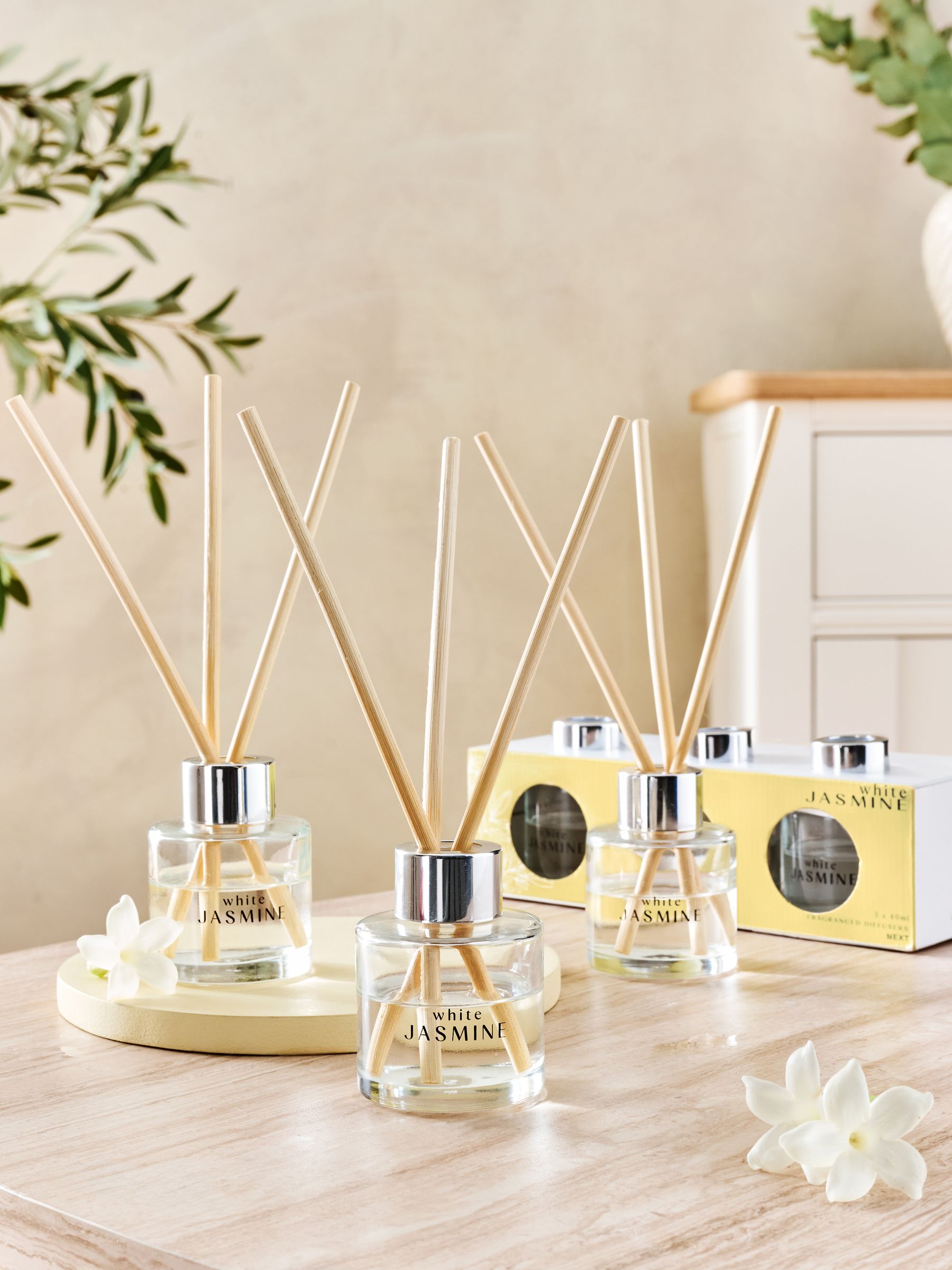Country Classic White Jasmine Diffuser Gift Set