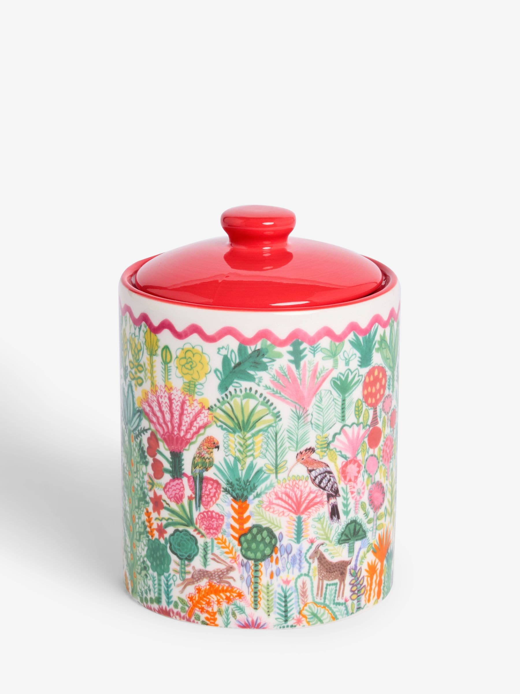 Lucy Tiffney Pink Storage Jar