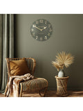 Thomas Kent Clocks green 20 inch Arabic wall clock (British brand)