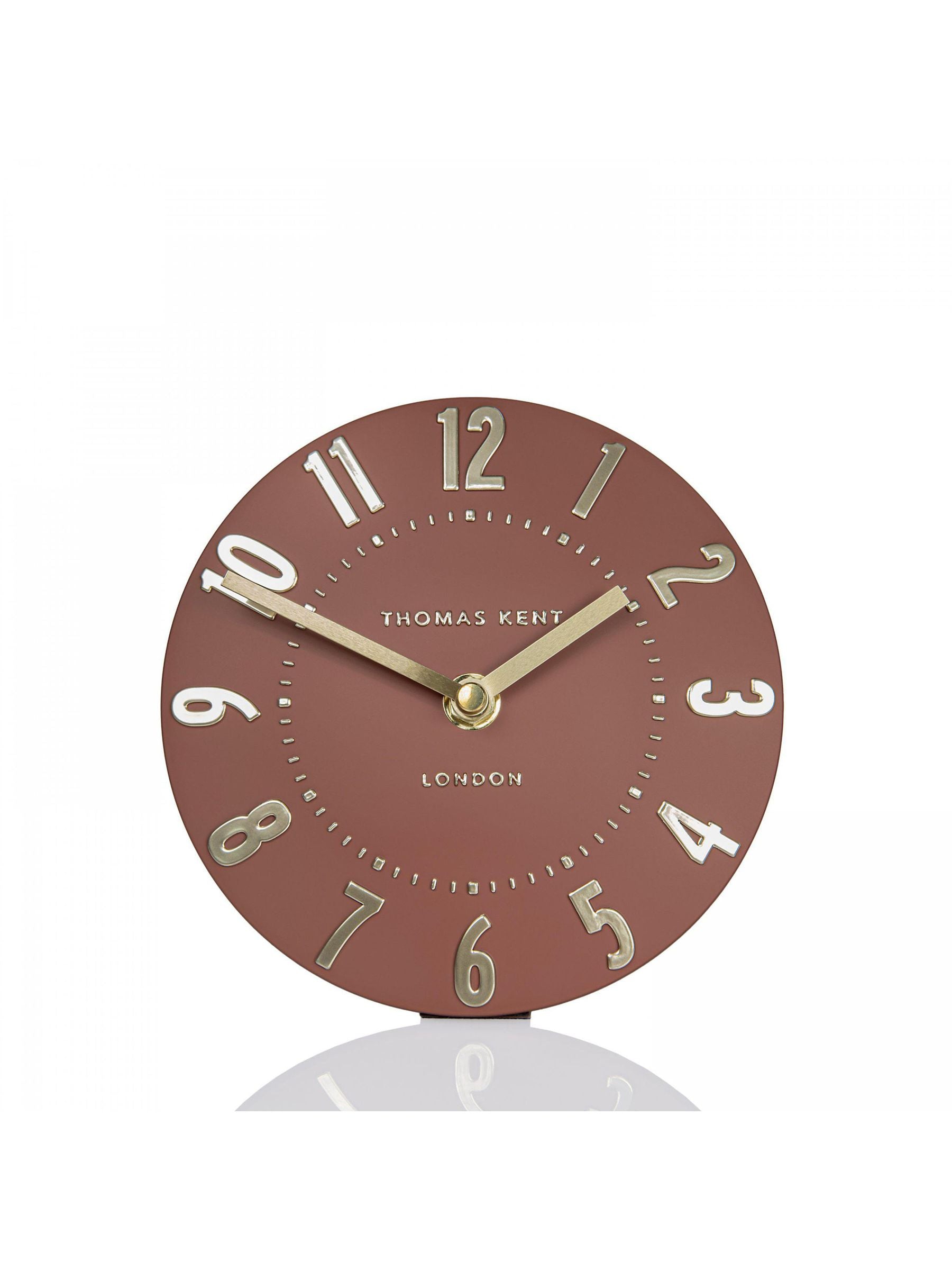 Thomas Kent Purple Mantel Clock 6 Inch (British brand)
