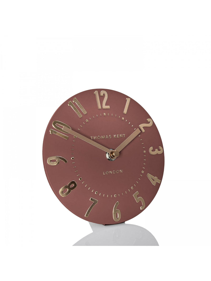 Thomas Kent Purple Mantel Clock 6 Inch (British brand)