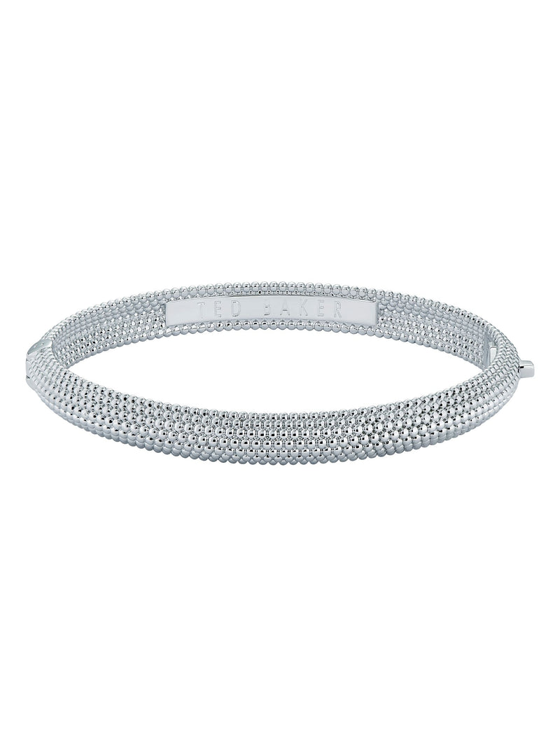 Ted Baker silvertone dotty bangle bracelet (British brand)