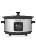 Morphy Richards stainless steel slow cooker 3.5L, imported from the UK