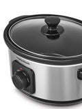 Morphy Richards stainless steel slow cooker 3.5L, imported from the UK