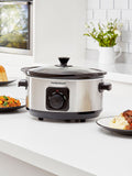Morphy Richards stainless steel slow cooker 3.5L, imported from the UK